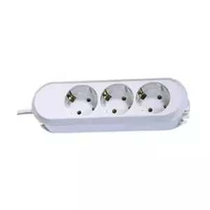 Bachmann 387.270 power extension 1.5 m 3 AC outlet(s) White