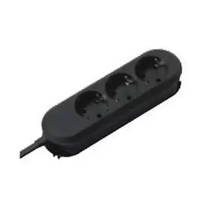 Удлинитель питания Bachmann SMARTLINE 1.5м 3 AC розетки Черный