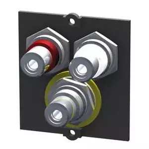 Socket outlet 3 x RCA Bachmann 917.026