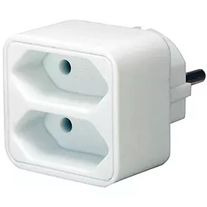 Brennenstuhl 1508030 power plug adapter White