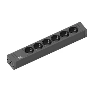 Удлинитель Bachmann 420.0018 2м 6 AC розеток Черный