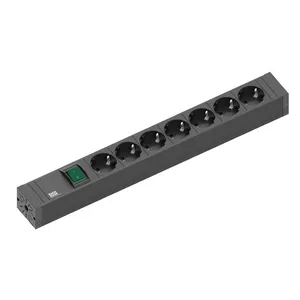 Удлинитель Bachmann 420.0014 2м 7 AC розеток Черный