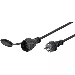 Power cable Goobay 71472 Black 5 m