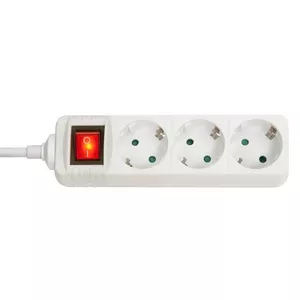 Lindy 73101 power extension 3 AC outlet(s) Indoor White