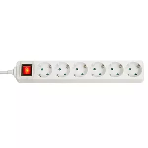 Удлинитель Lindy 73103 6 AC розеток Внутренний Белый