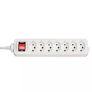 Удлинитель Lindy 73168 7 AC розеток Внутренний Белый
