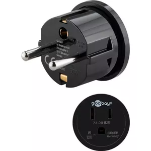 Power Plug Adapter Type F Goobay 45350