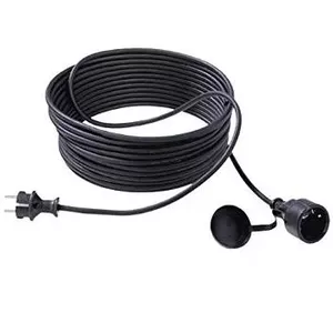 Power cable Bachmann 343.179 Black 10 m