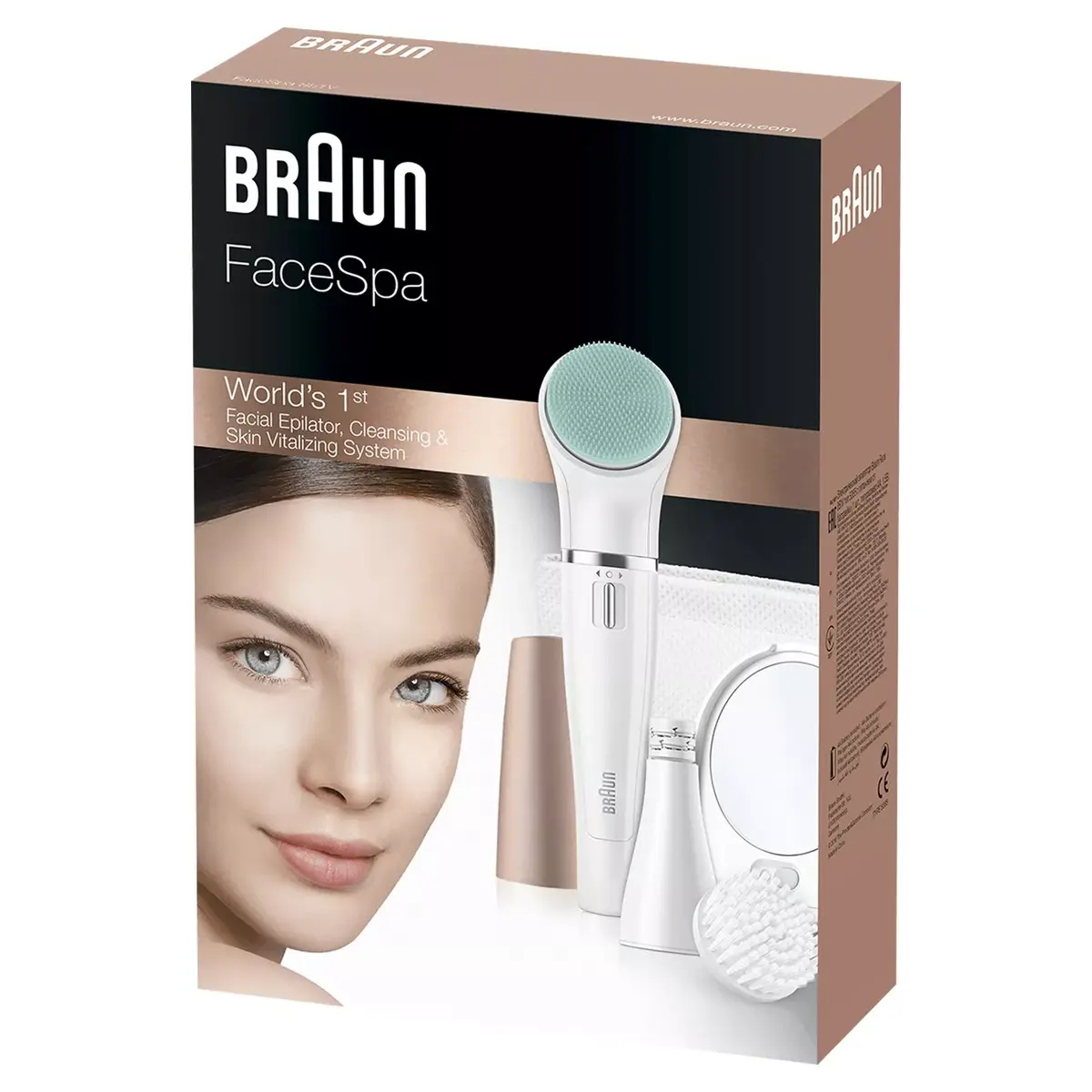 Sejas epilators Braun FaceSpa 851V Photo 7
