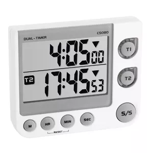 Digital kitchen timer TFA-Dostmann 38.2025 White