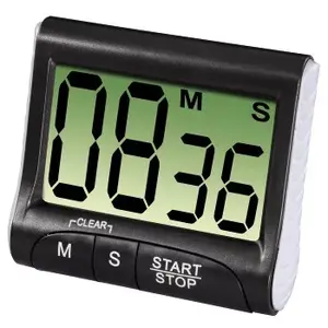 Countdown Timer Xavax Countdown Black 95304