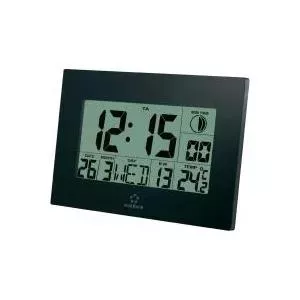 Sienas pulkstenis Renkforce E0311R — taisnstūrveida 230 × 163 mm, melns