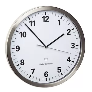 Kvarca pulkstenis TFA-Dostmann 60.3523.02 Apaļš Sudrabs Balts