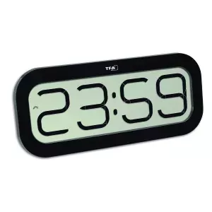 Digitālais pulkstenis TFA-Dostmann 60.4514 Oval Black