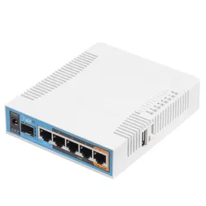 Router Mikrotik hAP ac 500 Mbit/s, RB962UiGS-5HacT2HnT, White, PoE