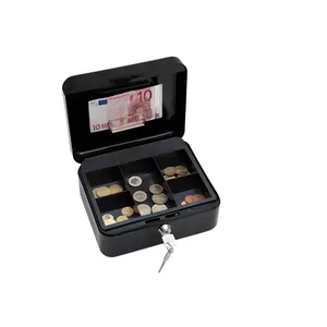 Cash/Ticket Box Wedo 145 221H Steel Black