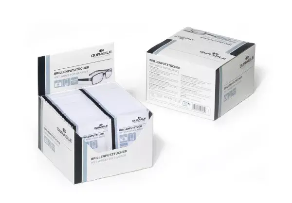 Glass cleaning wipes Durable 585302, 100 pcs Photo 2