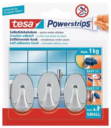 Dvieļu āķis TESA 57543-00012 Photo 2