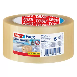Lente Tesa Ultra Strong PVC 66m 50mm Caurspīdīga