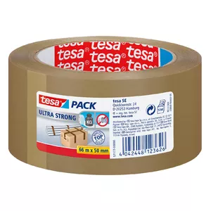 PVC lente TESA 57177 66m brūna
