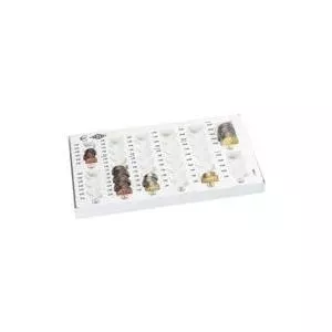 Coin counting board WEDO 160 758037 light grey 26.8x16.5x3.5 cm