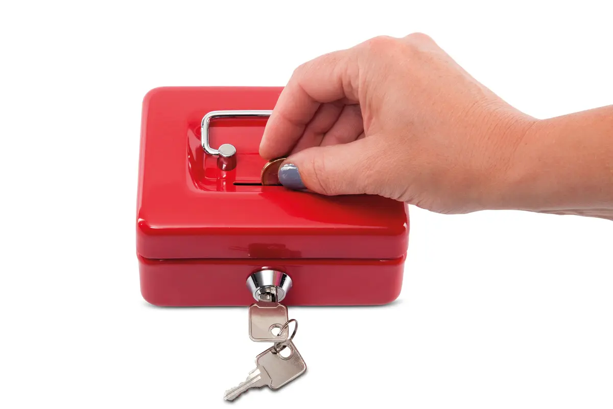 Maul 5603025 Red Cash and Ticket Box Photo 8