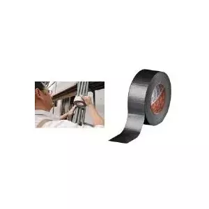 Auduma līmlente Tesa 4662, 48 mm x 50 m, melna, 27 mesh