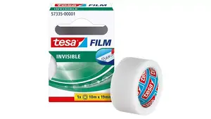 Tesa 57335 Invisible līmlente, 19 mm x 10 m, polipropilēns