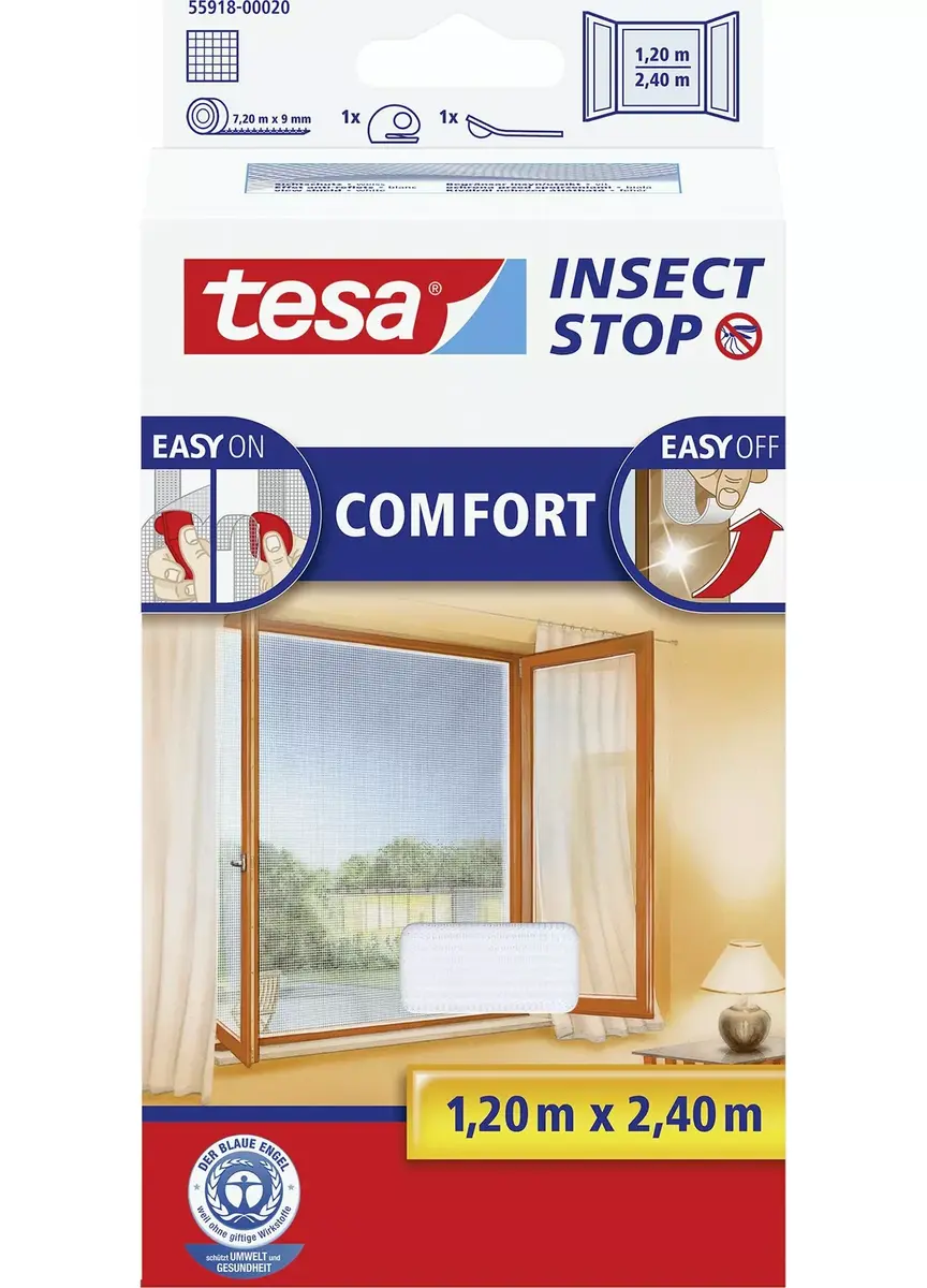 Tesa Insect Stop Comfort 55918-00020-00 siets 1200x2400 Photo 1
