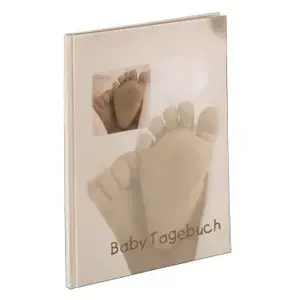 Photo Album Hama Baby Diary Baby Feel Beige 44 Sheets
