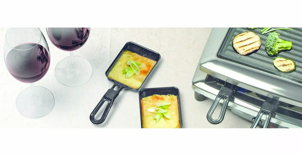 Electric Raclette Grill Steba RC 3 PLUS CHROME Photo 6