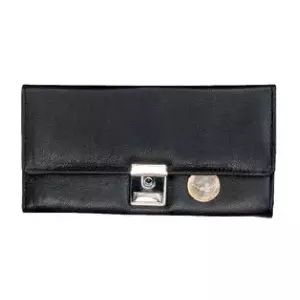 Maku/ Kartes turētājs/ Ceļojumu dokumentu turētājs Jüscha 42080 Melna āda