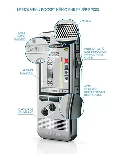 Цифровой диктофон Philips DPM 7200 Photo 8