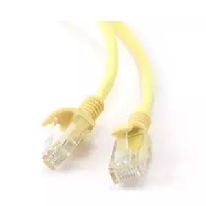 Networking Cable Gembird Patch Cord Cat.5e RJ-45 0.25m Yellow