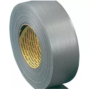 Auduma līmlente 3M XT-0034-0102-0 — 50 m garums, 50 mm platums, sudraba