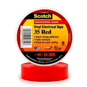 Лента 3M 35-RED-3/4