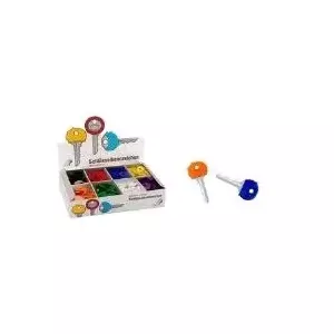 Колпачки для клавиш WEDO 262 8025 — круглые гибкие пластиковые, упаковка 200 шт.