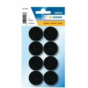 HERMA 15003 spilventiņi mēbeļu kājām grīdas aizsardzībai 8 pcs Apaļš