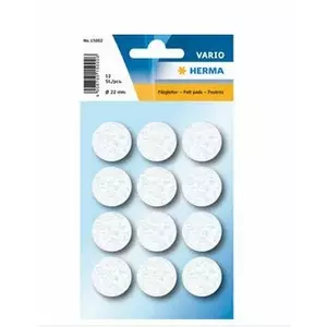 HERMA 15002 spilventiņi mēbeļu kājām grīdas aizsardzībai 12 pcs