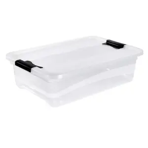 Storage box keeeper 1042900100000 Rectangular Polypropylene Transparent