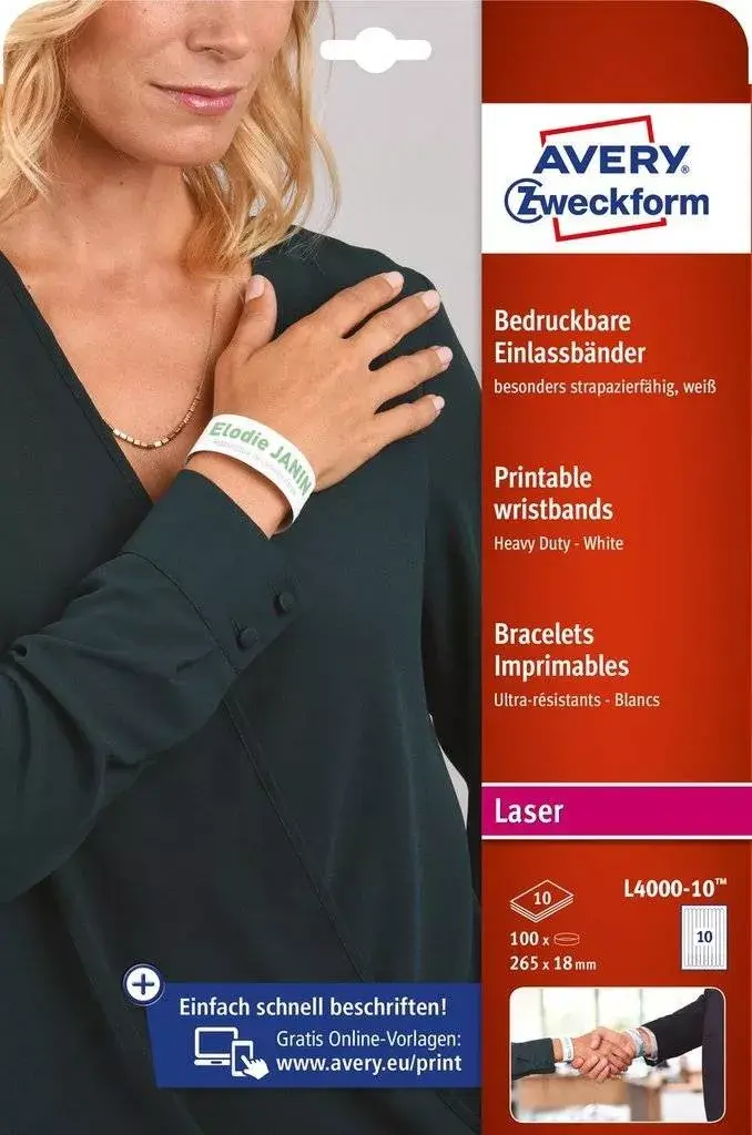 Printeru etiķete Avery L4000-10 Photo 2
