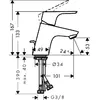 Смеситель для раковины Hansgrohe Focus Chrome Photo 5
