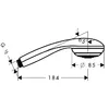 Ручная лейка hansgrohe Crometta 85 Photo 2