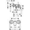 Смеситель для раковины Hansgrohe Logis Chrome Photo 2