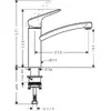 Смеситель для раковины Hansgrohe Logis Chrome Photo 2