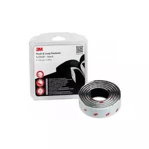 Aizdares lenta ar āķīti un cilpu 3M SJ352B 1,25 m × 25 mm balta – 3M SJ352W