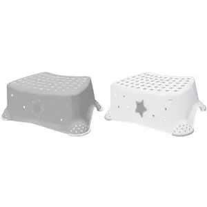 Pakāpienu krēsls keeeper Tomek Tomek Stars 40,5×28,5×14 cm, pelēks