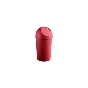 Waste bin Helit H2401395 — 45 L, black, push-open lid