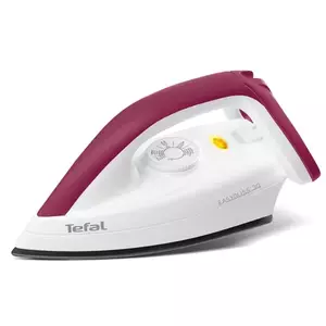 Tefal EasyGliss FS4030 Sausais gludeklis Durilium gludināšanas virsma 1200 W Burgundietis, Balts