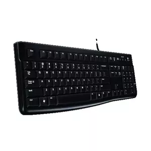 Logitech K120 Wired Keyboard, Russian Layout - Black